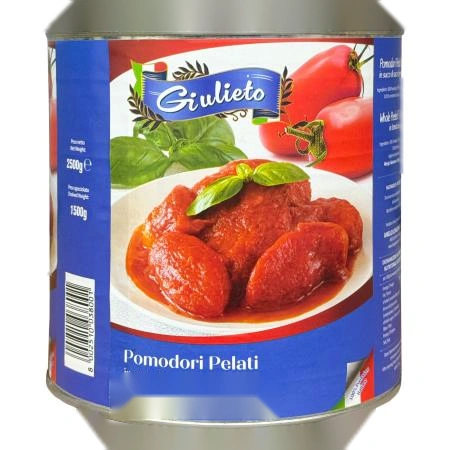 줄리에토 포모도리 토마토홀 2.5kg 홀토마토 대용량파스타소스