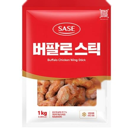 사세 버팔로스틱 1kg 냉동 버팔로봉 치킨 안주 사이드메뉴