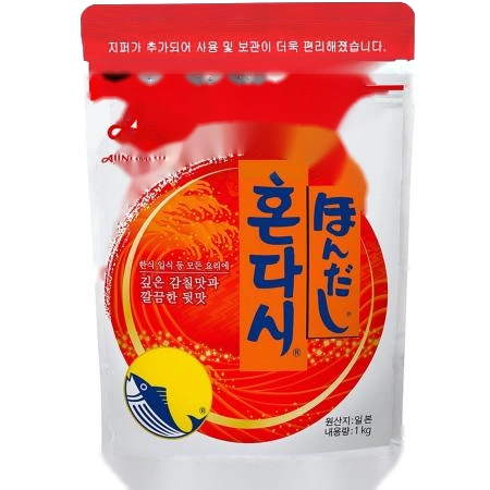 아지노모도 혼다시 1kg 일본조미료 업소용 대용량 식당용