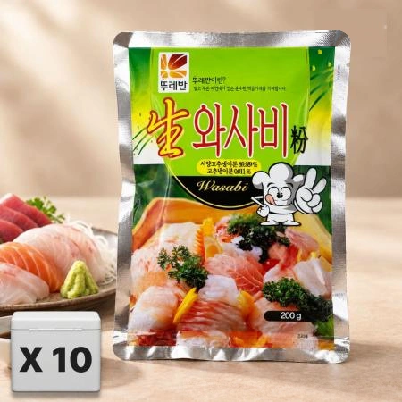 뚜레반 生 생와사비분 200g 고추냉이 와사비분말가루