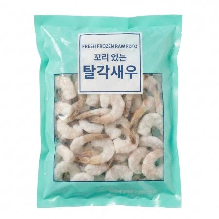 생칵테일새우 PDTO 31/40 중국산 900g 탈각새우 두절새우