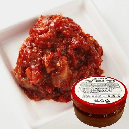 우성물산 국내제조 창난젓 200g [ 창란젓 양념젓갈 창난젓갈 소용량 소포장 ]