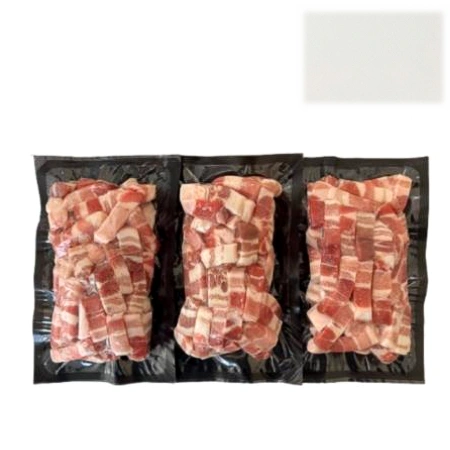 [싱싱배송] 삼겹살 큐브 1kg/EA 구이용,볶음용,찌개용