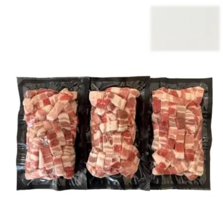[싱싱배송] 삼겹살 큐브 1kg/EA 구이용,볶음용,찌개용
