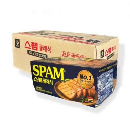 스팸 클래식 300g 3입 기획 24개
