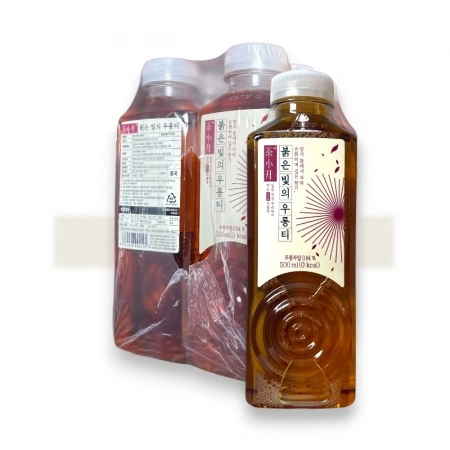 붉은빛의 우롱티 500ml 24개