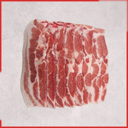 ♥정육특가♥ 돈삼겹살 (1cm슬라이스, 실링포장, 국산, 냉동 1Kg/EA) 구이용