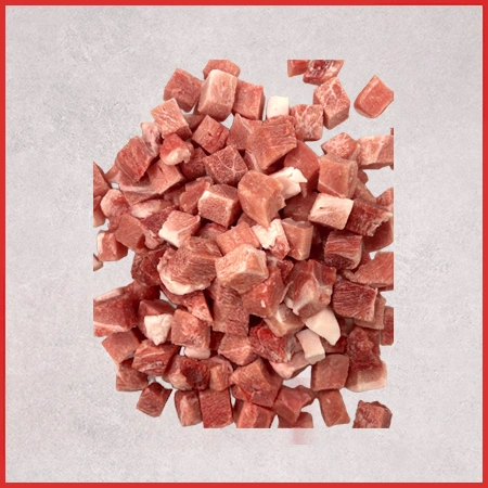 ♥정육특가♥ 돈뒷다리 (후지, 2*2*2cm큐브, 국산, 냉동 1Kg/EA)