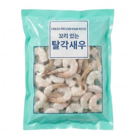 생칵테일새우 PDTO 31/40 중국산 900g 탈각새우 두절새우