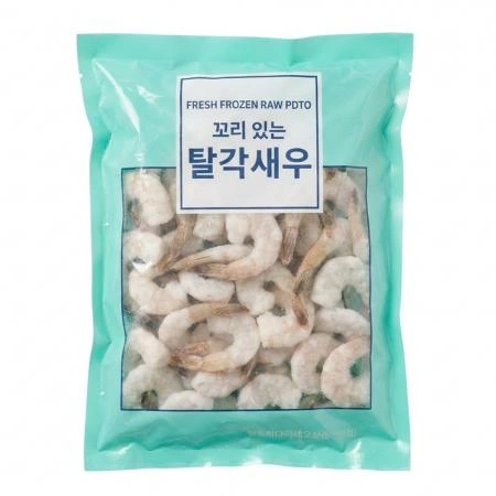 생칵테일새우 PDTO 26/30 중국산 900g 탈각새우 두절새우