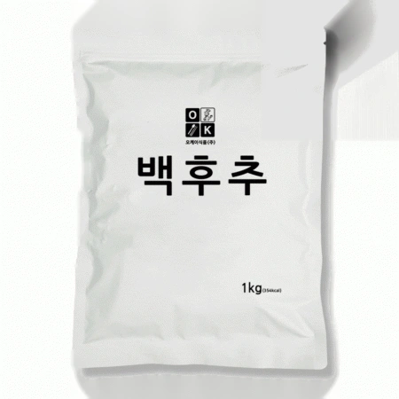 오케이 백후추 분말 1kg