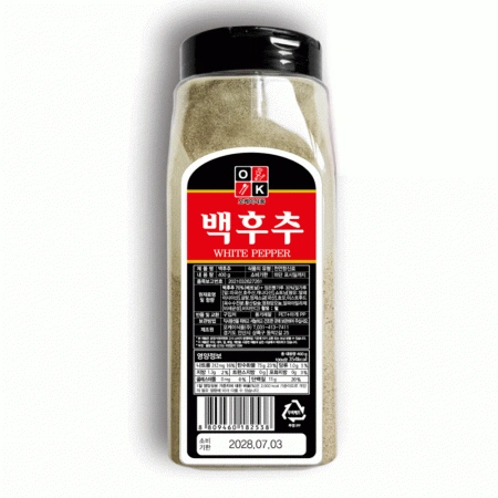 오케이 백후추 분말 400g