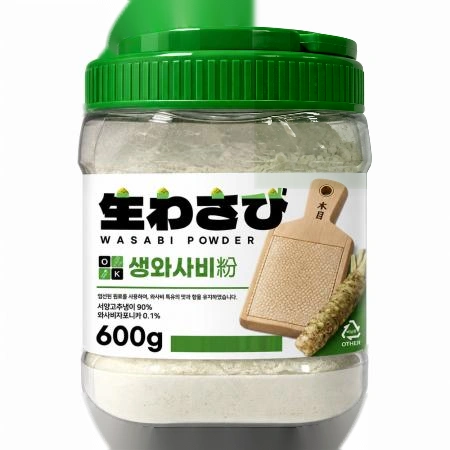 오케이 통에담은 대용량 와사비분 90% 600g