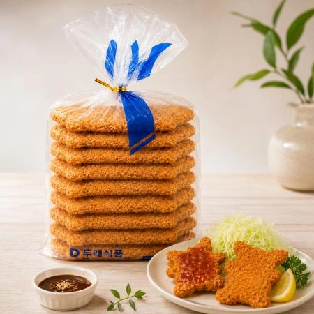 곰돌이 피카츄 돈까스 치킨까스 1KG (100g X 10개입)
