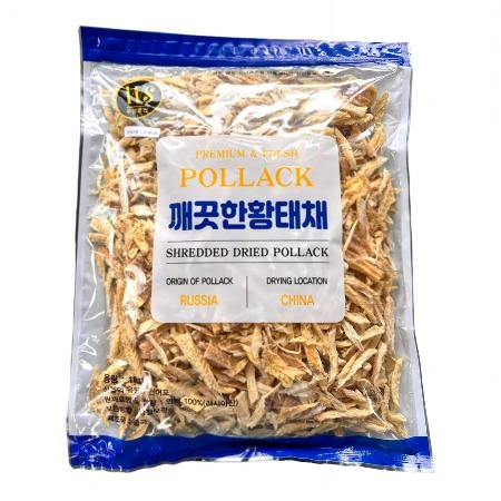 국내제조 2~4cm 절단 황태채 1kg