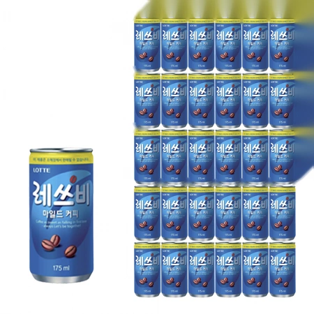 레쓰비 마일드 업소용 [캔,175ml*30EA/BOX]