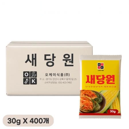 오케이 새당원 뉴슈가 30g, 400개입