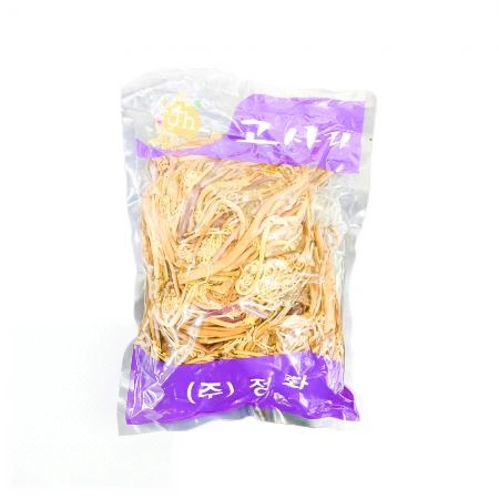 데친 고사리 중국산 1kg