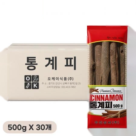 오케이 통계피 500g, 30개