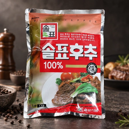 솔표 후추분 1kg 순후추 업소용 대용량