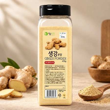 이슬나라 생강분말 450g 생강파우더 대용량