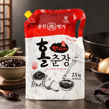 중찬명가 양파 홀춘장 2.5kg 업소용 짜장