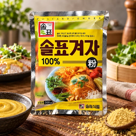 솔표 겨자분 200g 순겨자가루 천연향신료