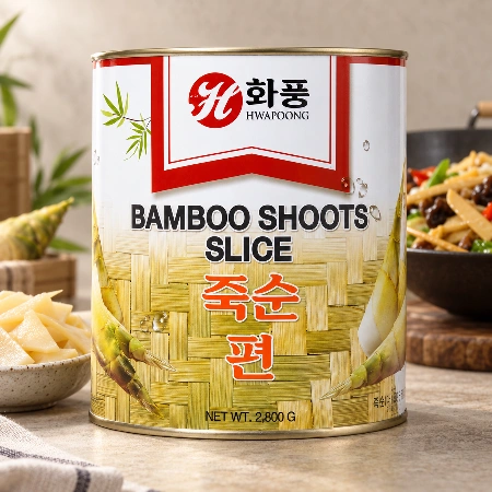 화풍 죽순편 2.8kg x 6개입 1박스 통조림