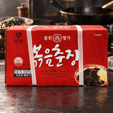 중찬명가 볶음춘장 10kg 사자표 업소용 HACCP