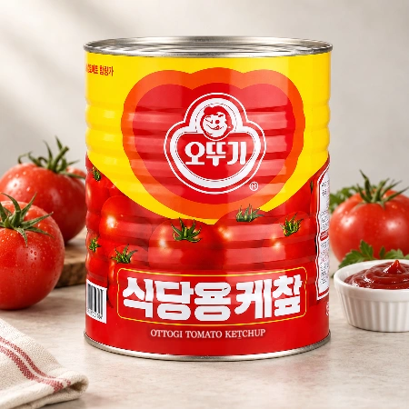 오뚜기 식당용 토마토케찹 3.3kg 업소용 대용량 캔