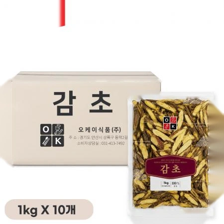오케이 감초 1kg, 10개입
