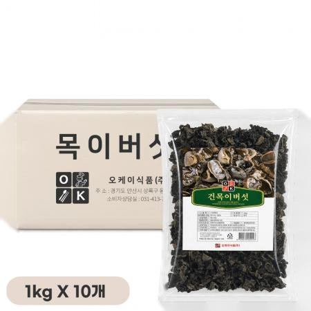 오케이 목이버섯 1kg, 10개입