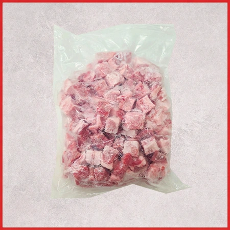 ♥정육특가♥ 돈목전지 (1.5cm큐브, 미국산, 냉동 1Kg/EA) 짜장용