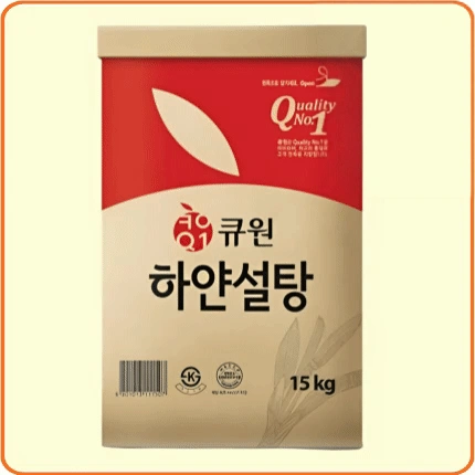 ★공산 핫★ 큐원 백설탕 (하얀설탕 / 정백당) 15kg