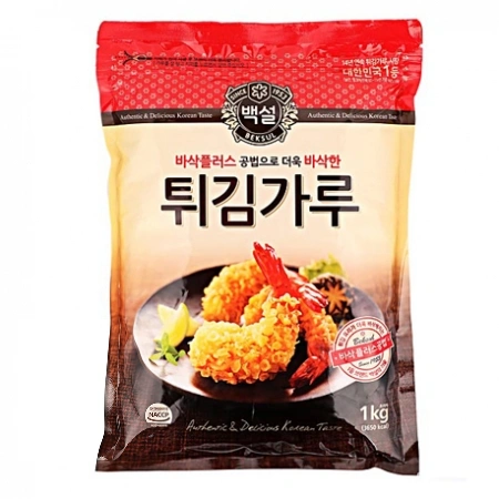 백설 튀김가루1kg 10개 1박스