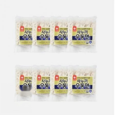 [박스판매] 천일식품 천일 냉동 사누끼우동 1.15kg(230g*5) x 8입 숙성제면방식