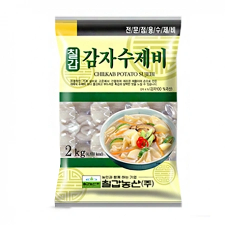 칠갑감자수제비 2kg*6개