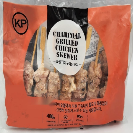 숯불 소금구이 닭꼬치 400g(40g*10ea),이자카야,호프,포차,주점,술집,안주