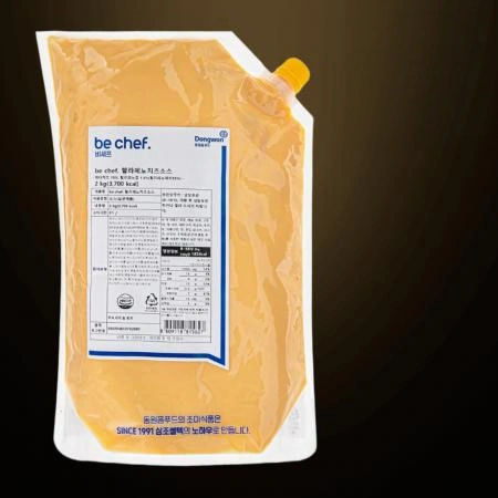 [5개/무료배송] 비셰프 비쉐프 동원 할라페뇨치즈소스 2kg 냉장 할라피뇨치즈
