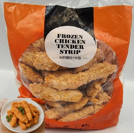 치킨 텐더 스트립 1kg / 이자카야,호프,포차,주점,술집,안주,패스트푸드