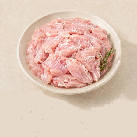 (냉동) 국내산 가슴연골 붙어있는 안창살 1kg 특수부위 토미하라미 