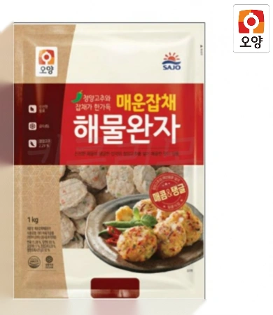 오양 매운잡채해물완자 1000g