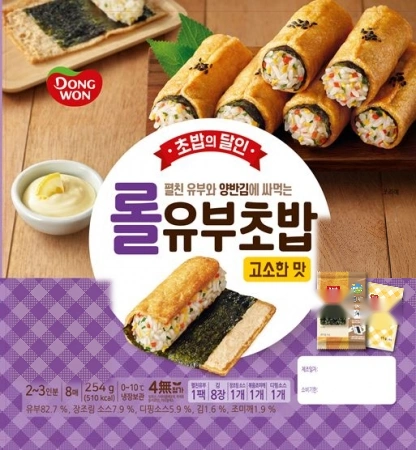 롤유부초밥(고소)254g