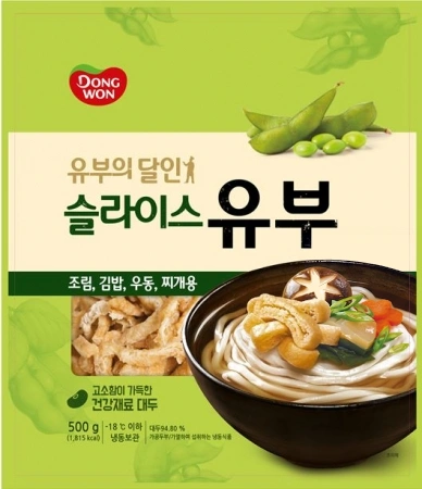 동원 슬라이스유부 500g