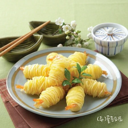 감자말이새우 300g