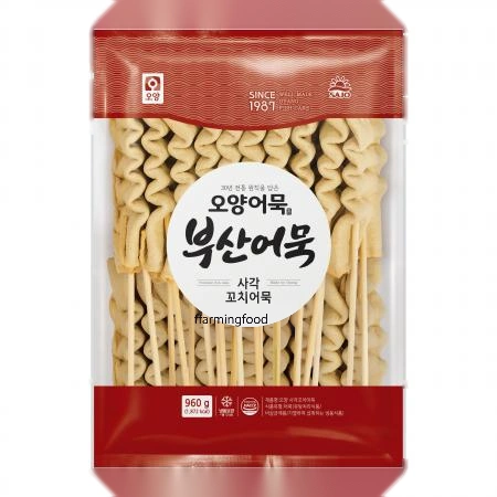 사조오양 사각꼬치어묵 960g x 10개