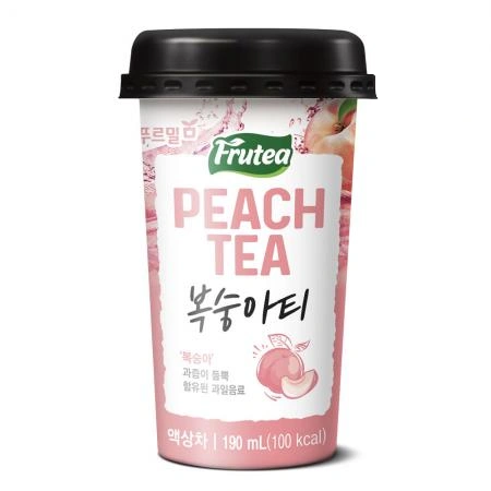 푸르티 복숭아 190ml x 10개