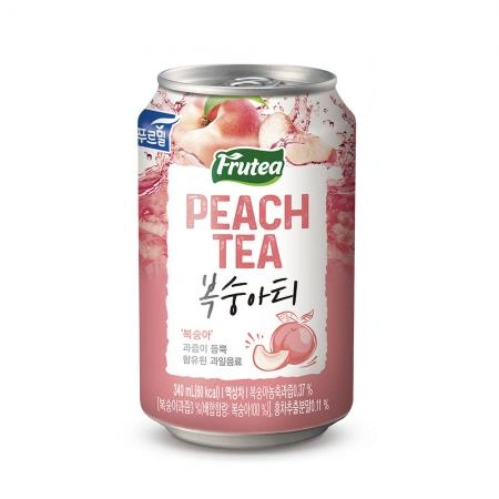 푸르밀 푸르티 복숭아 340ml x 48개