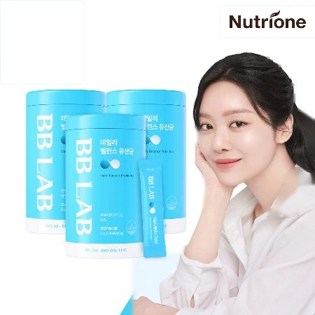 뉴트리원 비비랩 데일리 유산균 아연 3개월분
