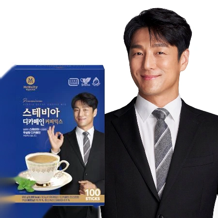 맥널티 디카페인 스테비아 당제로 커피믹스 100개입